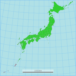 Location of ඔකිනාවා ප්‍රාන්තය