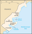 Mapa Monaka