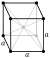 ரேடியம் has a body-centered cubic crystal structure