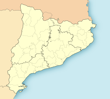 Location map Эспаниэ Каталониэ