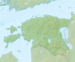 Хијума на карти Естоније