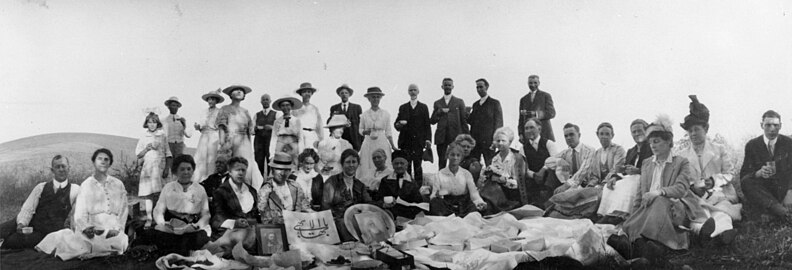 Пикник бахаи в Лос-Анджелесе, 1916 год