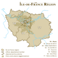 Departamenty regionu Île-de-France