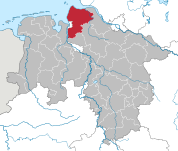 Der Landkreis Cuxhaven in Niedersachsen
