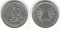 L'aigle et le soleil sur un peso mexicain de 1908.