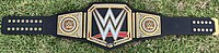 Der WWE-Championship-Gürtel mit Standard-Seitenplatten (2014–2023)