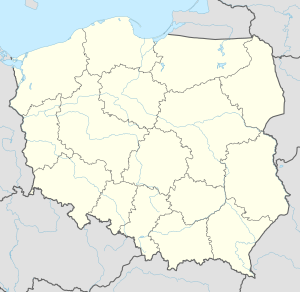 Щитники. Карта розташування: Польща