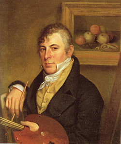 רפאל פיל, ציור על ידי אביו צ'ארלס וילסון פיל, 1822