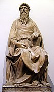 Иоанн Евангелист. 1409—1411. Мрамор. Барджелло, Флоренция