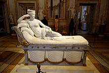 Venus Victrix by Antonio Canova, 1805-1808, marble - Galleria Borghese - Rome, Italy - DSC04967.jpg