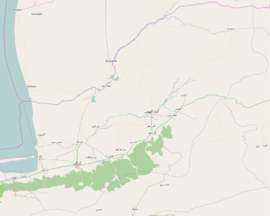 Kurdkuj na mapi Golestana