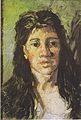 Saçları Açık Kadın Başı, 1885, Van Gogh Müzesi, Amsterdam (F206)