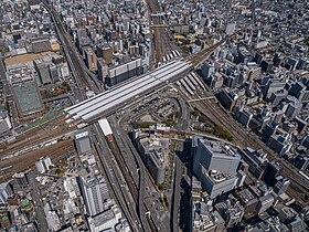 新大阪駅全景（2020年）