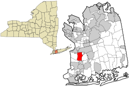 موقعیت فرانکلین اسکوئر، نیویورک در نقشه