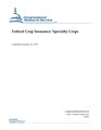 R45459 - Federal Crop Insurance - Specialty Crops