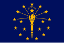 Flag of Indiana.