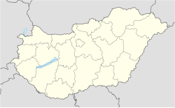 هالاس‌تلک در مجارستان واقع شده