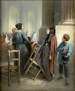 Die Verlassene 1852, Musée Fabre, Montpellier