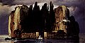 アルノルト・ベックリン《死の島》1880年、バーゼル市立美術館蔵
