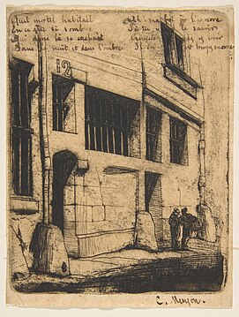 Rue des Mauvais Garçons, Paris, 1854, New York, Metropolitan Museum of Art.