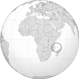Comore - Localizzazione