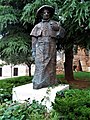 Statue of Giuseppe del Ton, a philologist, priest and writer