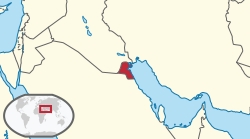 Location of គុយវ៉ែត