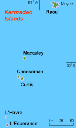 מפה מפורטת של האיים