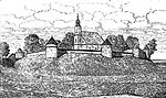 Кальвінскі збор і замак, 1918 г.