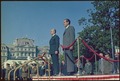 محمدرضا شاه پهلوی در کنار ریچارد نیکسون