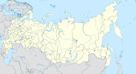 Poloha mesta v rámci Ruska.