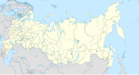 Талдом. Карта розташування: Росія