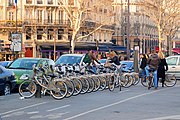 Jalur sepeda di Paris, Prancis