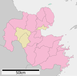 大分県行政区画図