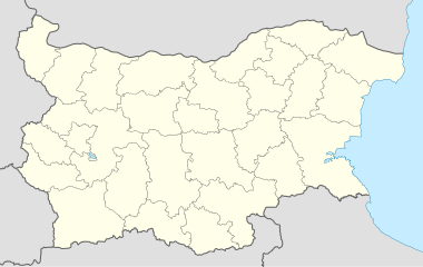 Перша професіональна футбольна ліга 2016–2017. Карта розташування: Болгарія
