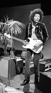 Jimi Hendrix en 1967.