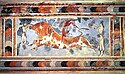 Minoesch Fresk zu Knossos