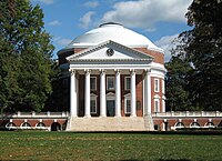 Thomas Jefferson: Rotunda Universiteit van Virginia, 1819