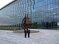 Зірка НАТО біля діючої штаб-квартири НАТО