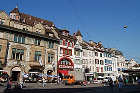 Trg Barfüsserplatz‎ u centru grada