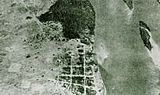 Vista aérea de Boa Vista (1924), pelo explorador Hamilton Rice.