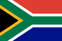 Bandeira de la África de l Sul adotada passado la fin de l'apartheid