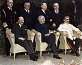 Etlijs, Trūmens, Staļins Potsdamas konferencē, 1945