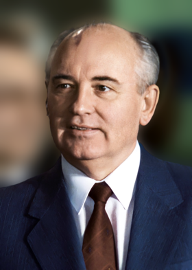 Mikhail Gorbatsjov 1989