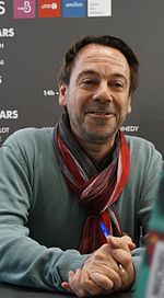 Michel Bussi at Salon du Livre in Paris in 2015