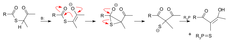 Eschenmoser sulfur contraction mechanism