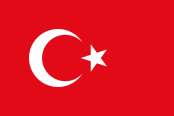 Ay Yıldız, le Drapeau de la Turquie. (définition réelle 800 × 533*)