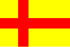 Orknejská vlajka (do roku 2007, skotské souostroví)