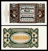 GER-89-Reichsbanknote-2 Million Mark (1923)