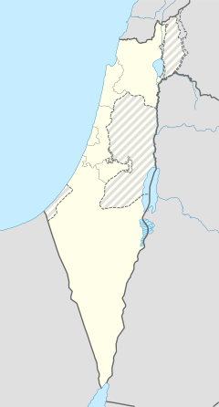 Re'im trên bản đồ Israel
